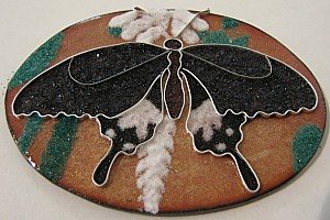 cloisonne butterfly
