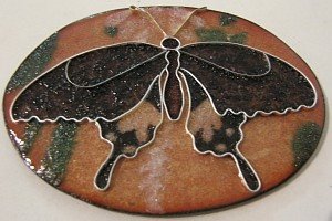 cloisonne butterfly