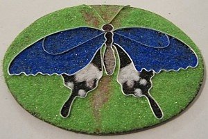 cloisonne butterfly