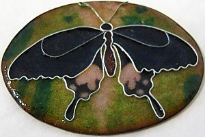 cloisonne butterfly