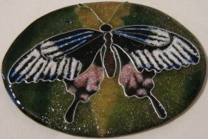 cloisonne butterfly