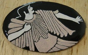 painted enamel Cassandra