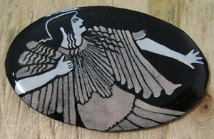 painted enamel Cassandra