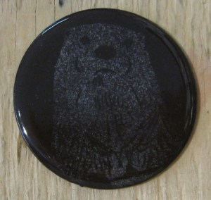 After firing you can see how faint this outline is