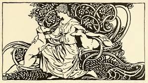 Arthur Rackham illustration for  Irish Fairy Tales by James Stephens