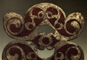 Celtic Ornamental Bronze Plaque. 100 AD 